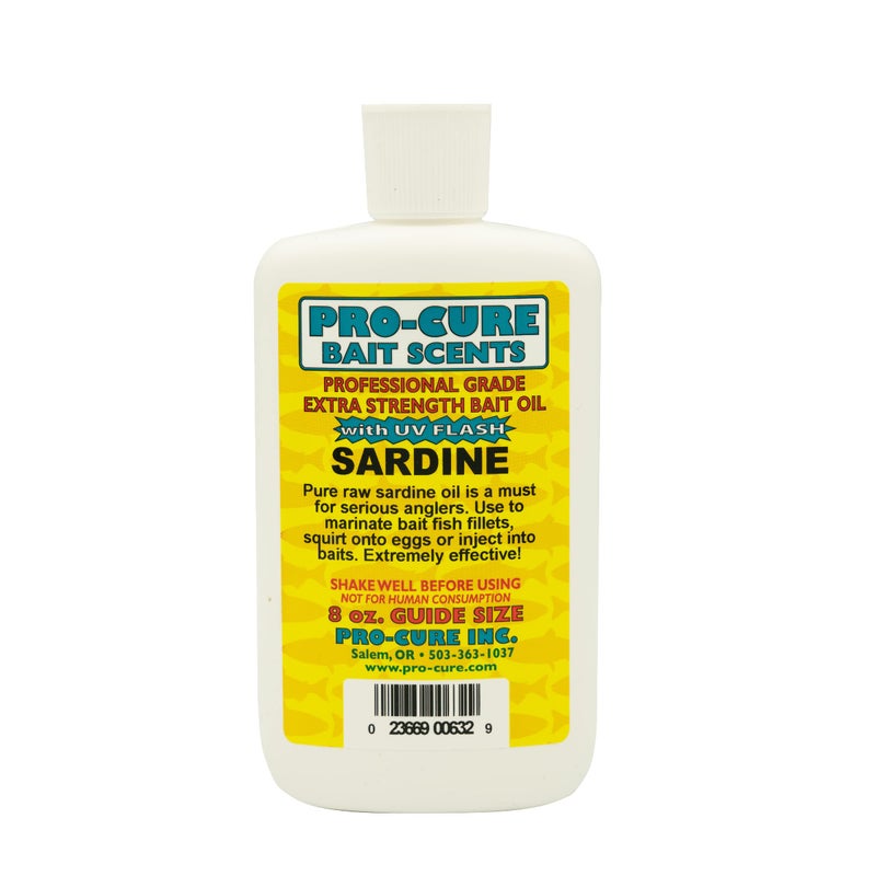 PROcure Pro-Cure Sardine Bait Oil, 8 Ounce - Image 1